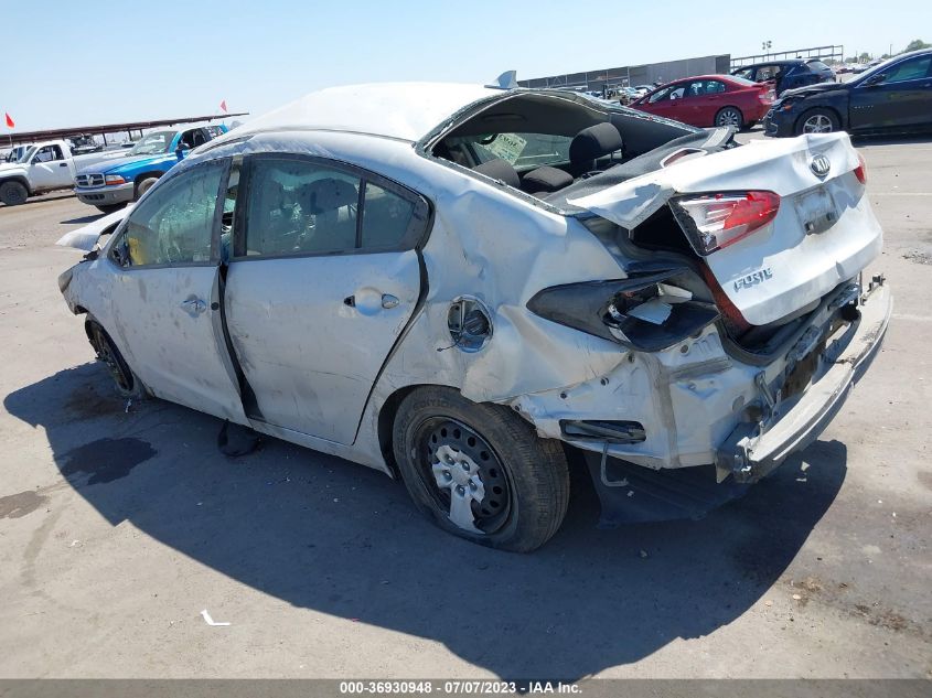 2017 KIA FORTE LX - 3KPFK4A79HE118154