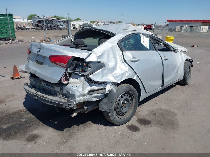 2017 KIA FORTE LX - 3KPFK4A79HE118154