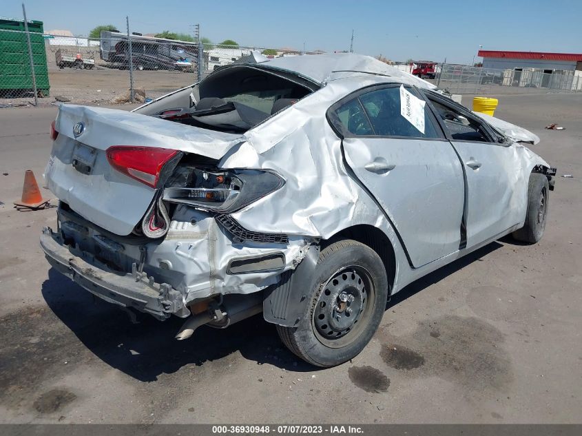 2017 KIA FORTE LX - 3KPFK4A79HE118154