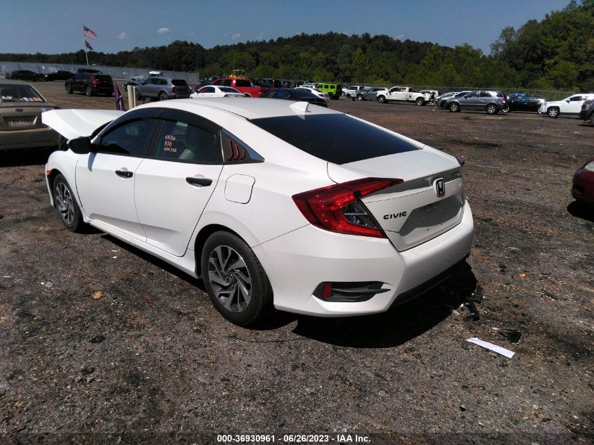 2017 HONDA CIVIC SEDAN EX - 19XFC2F79HE027122