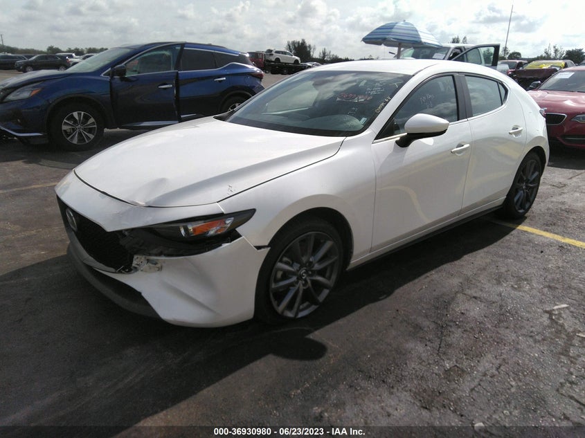 VIN JM1BPAKL7M1337105 2021 MAZDA MAZDA3 HATCHBACK SELECT