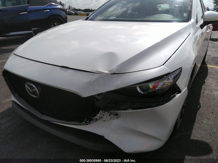 VIN JM1BPAKL7M1337105 2021 MAZDA MAZDA3 HATCHBACK SELECT