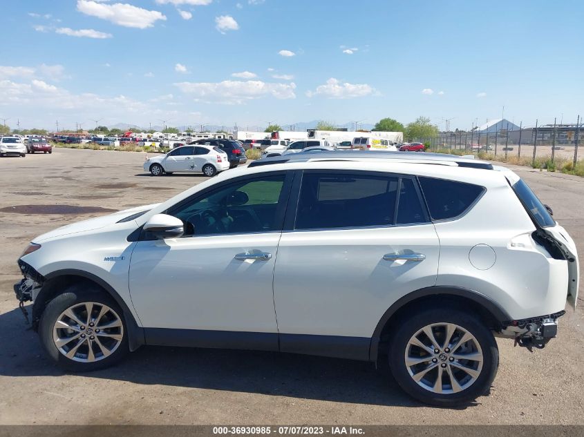 2018 TOYOTA RAV4 HYBRID LIMITED - JTMDJREV0JD187953