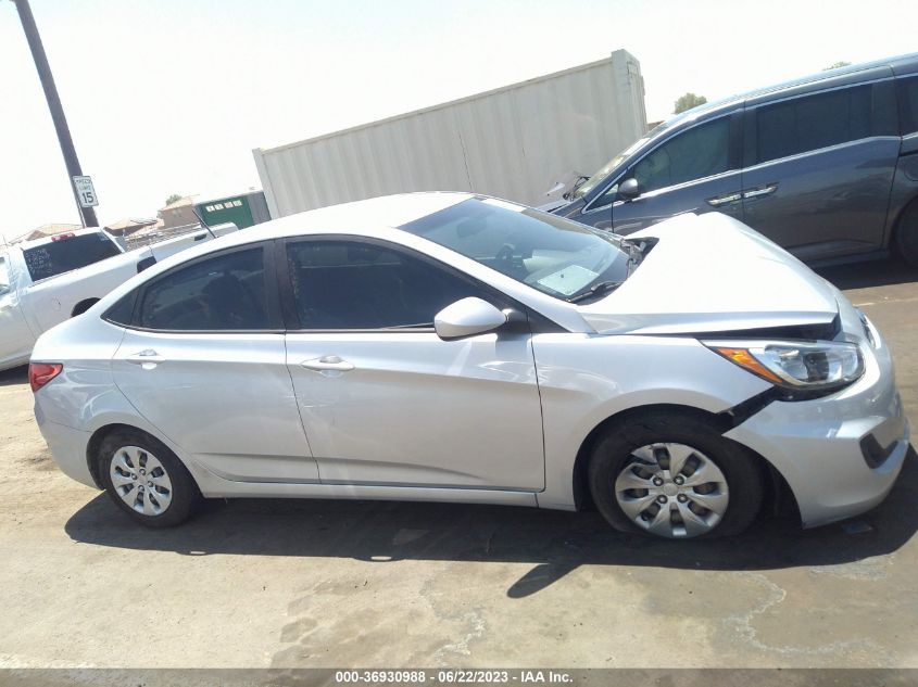 2016 HYUNDAI ACCENT SE - KMHCT4AE4GU122171