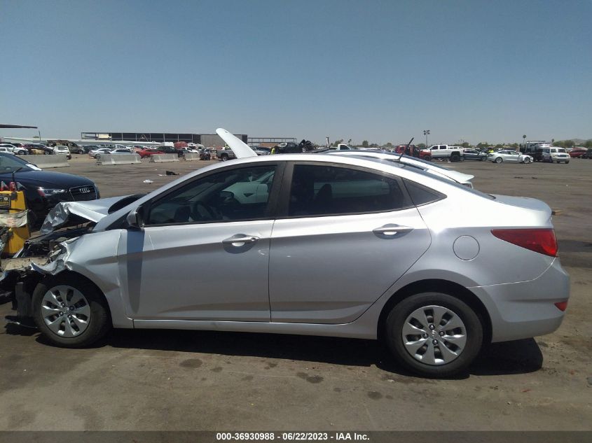 2016 HYUNDAI ACCENT SE - KMHCT4AE4GU122171