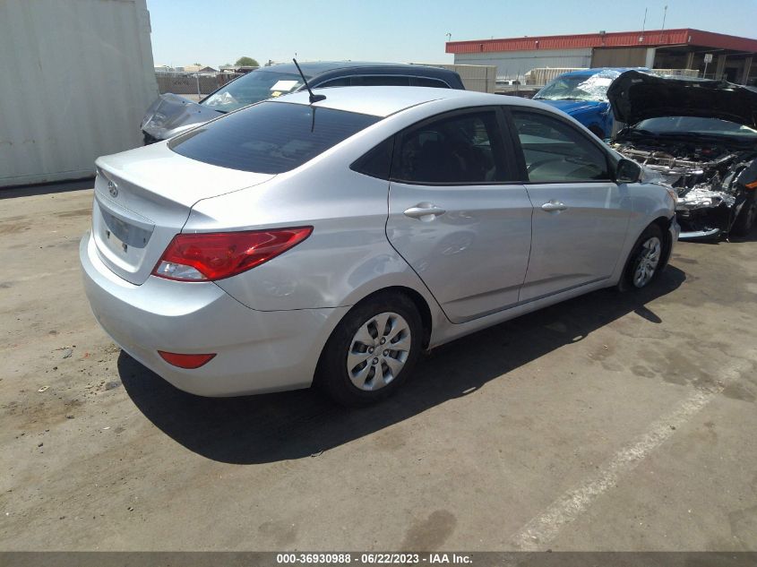 2016 HYUNDAI ACCENT SE - KMHCT4AE4GU122171