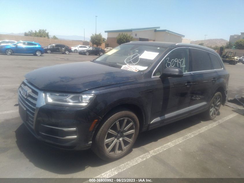 WA1LAAF77HD001360 2017 AUDI Q7, photo no. 2