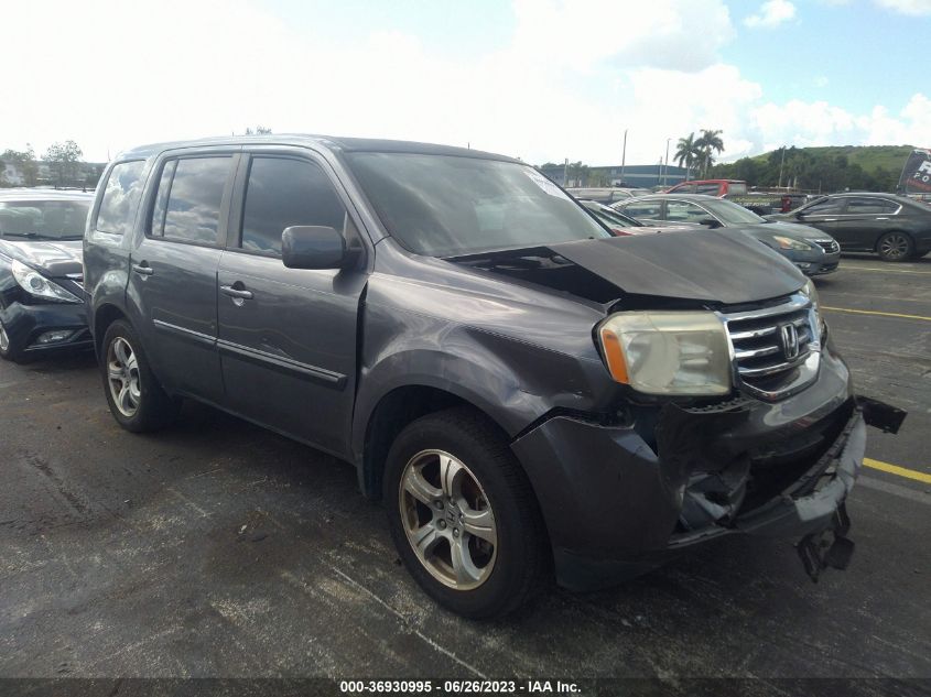 2014 HONDA PILOT EX - 5FNYF3H46EB021051