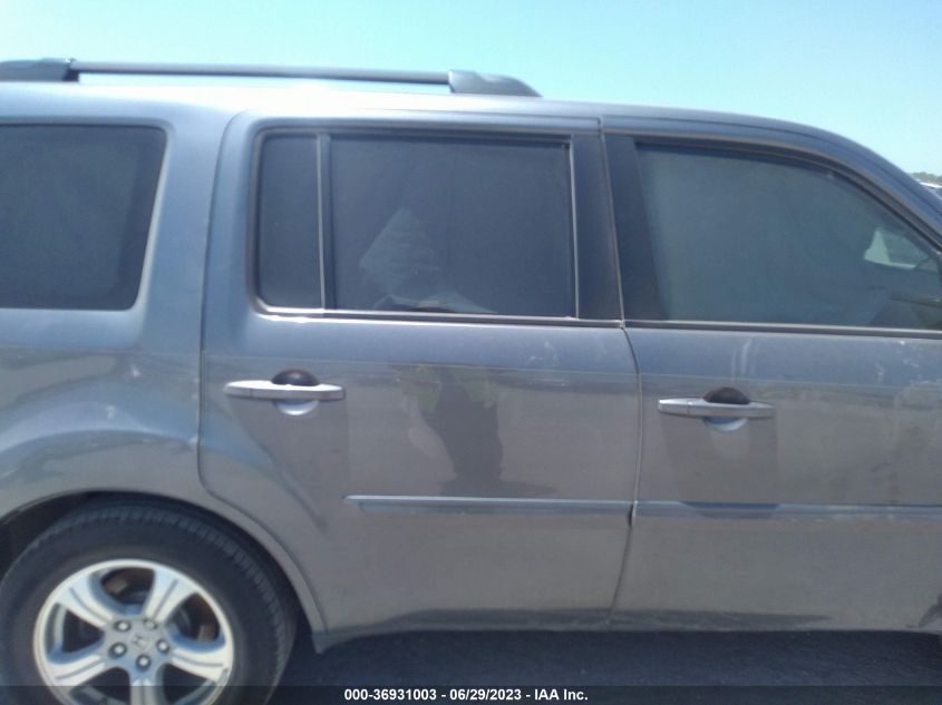 2015 HONDA PILOT EX-L - 5FNYF3H76FB030697