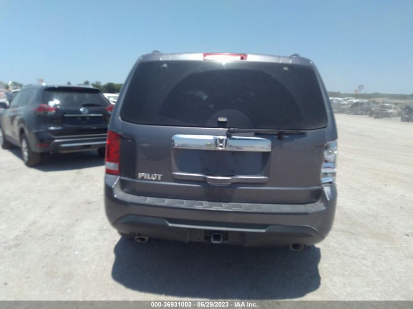 2015 HONDA PILOT EX-L - 5FNYF3H76FB030697