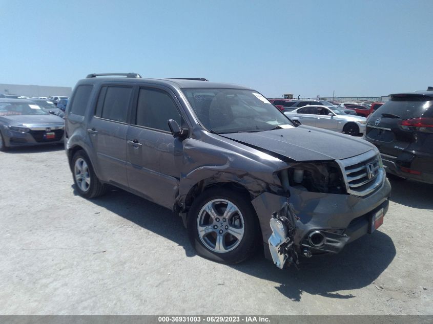 2015 HONDA PILOT EX-L - 5FNYF3H76FB030697