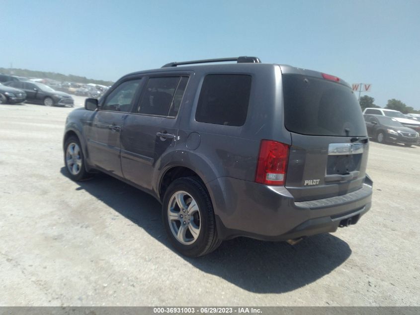 2015 HONDA PILOT EX-L - 5FNYF3H76FB030697