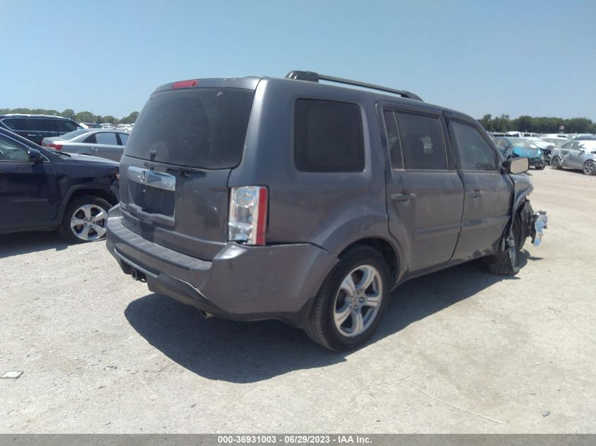 2015 HONDA PILOT EX-L - 5FNYF3H76FB030697