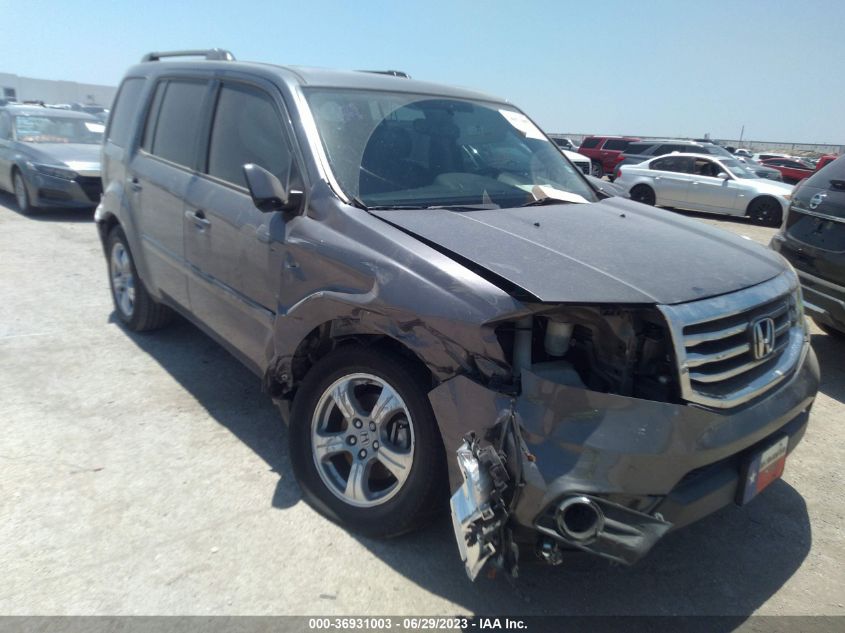 2015 HONDA PILOT EX-L - 5FNYF3H76FB030697