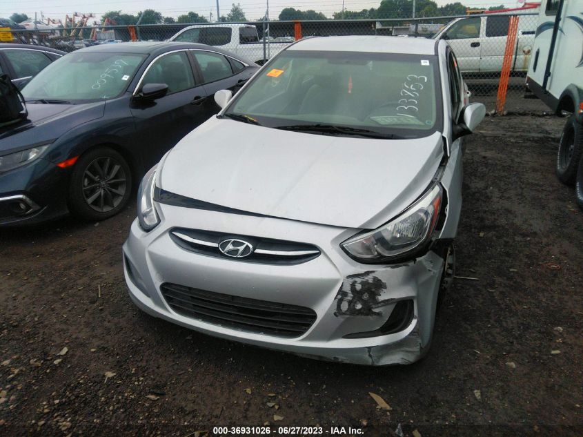 2016 HYUNDAI ACCENT SE - KMHCT4AE0GU133863