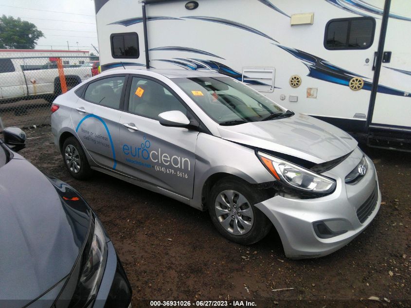 2016 HYUNDAI ACCENT SE - KMHCT4AE0GU133863