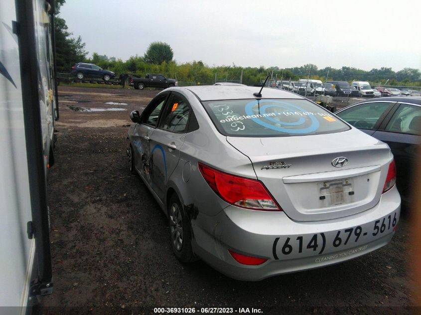 2016 HYUNDAI ACCENT SE - KMHCT4AE0GU133863