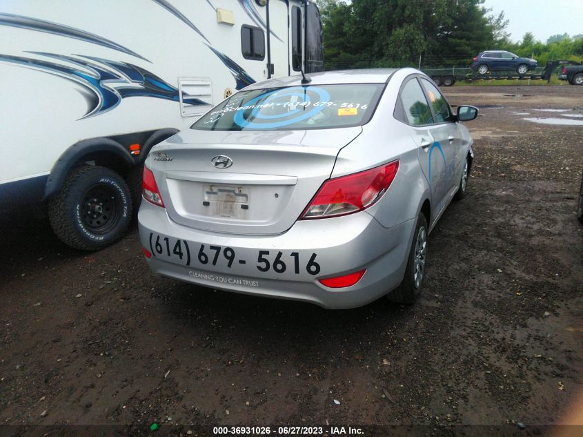 2016 HYUNDAI ACCENT SE - KMHCT4AE0GU133863