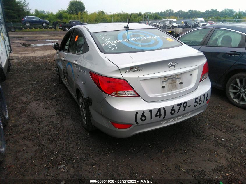 2016 HYUNDAI ACCENT SE - KMHCT4AE0GU133863