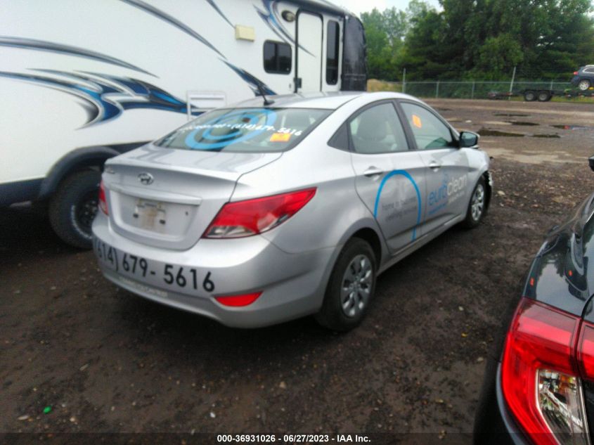 2016 HYUNDAI ACCENT SE - KMHCT4AE0GU133863