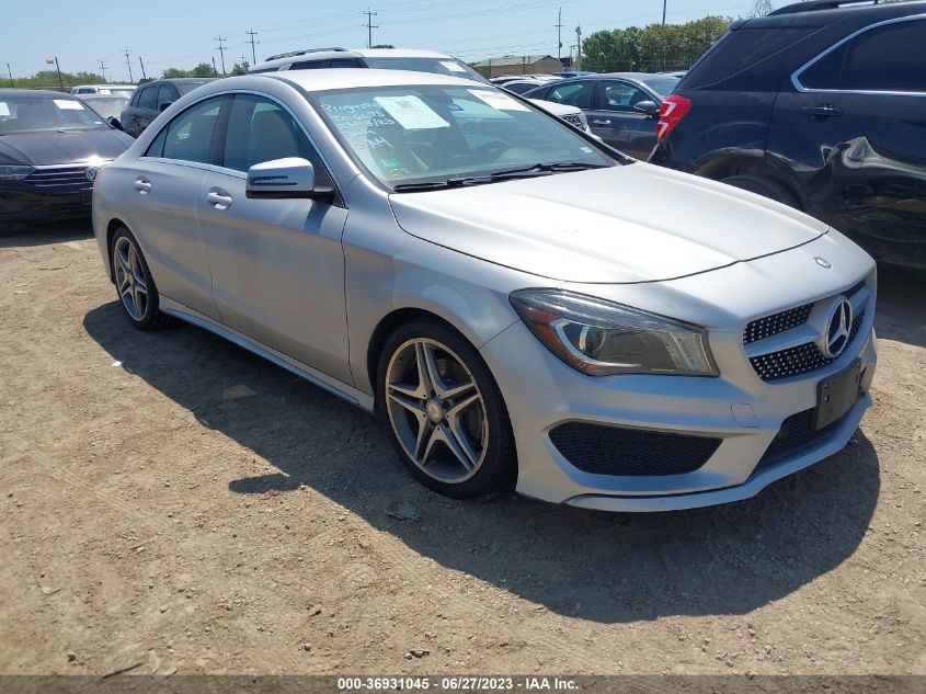 2014 MERCEDES-BENZ CLA-CLASS CLA 250 - WDDSJ4EB6EN155367