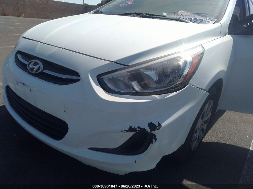 2017 HYUNDAI ACCENT SE - KMHCT4AE8HU245232