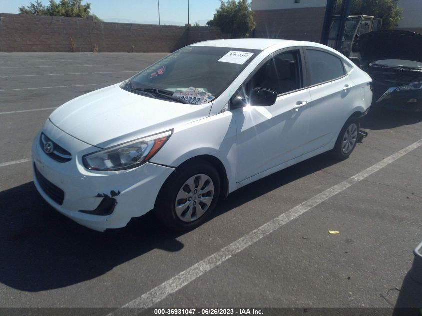 2017 HYUNDAI ACCENT SE - KMHCT4AE8HU245232