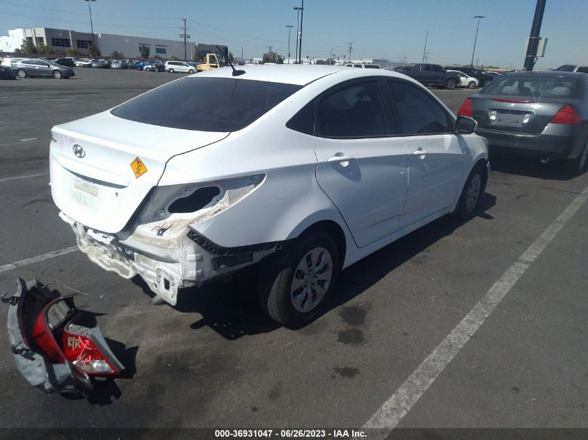 2017 HYUNDAI ACCENT SE - KMHCT4AE8HU245232
