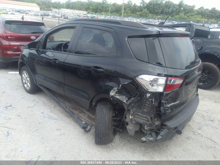 2020 FORD ECOSPORT SE - MAJ6S3GLXLC354994