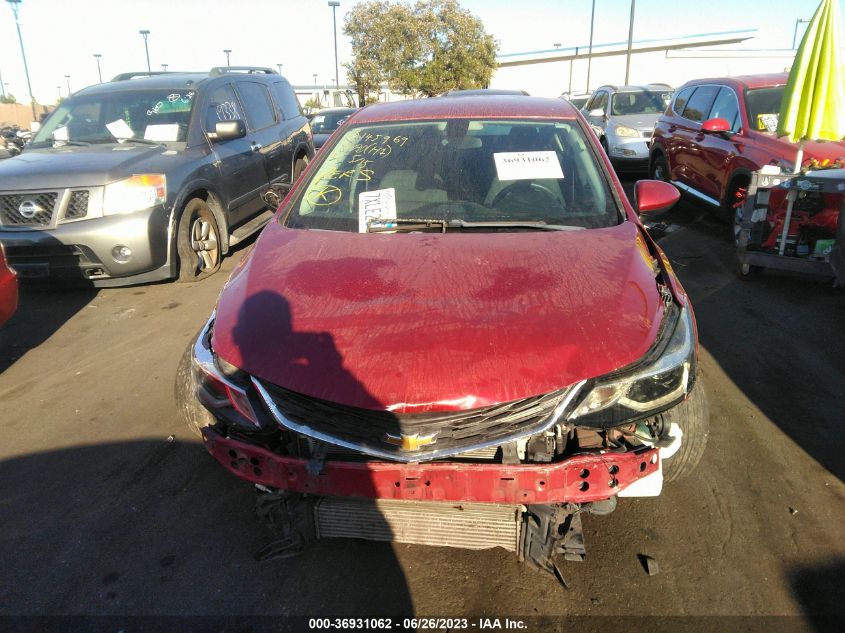 2017 CHEVROLET CRUZE LT - 3G1BE5SMXHS549628