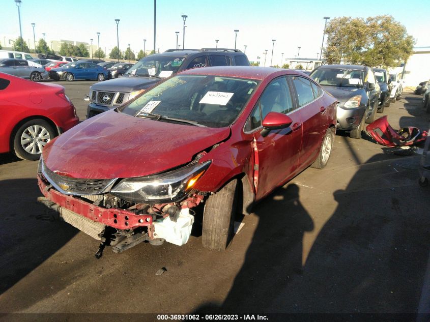 2017 CHEVROLET CRUZE LT - 3G1BE5SMXHS549628