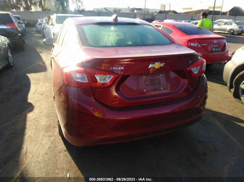 2017 CHEVROLET CRUZE LT - 3G1BE5SMXHS549628