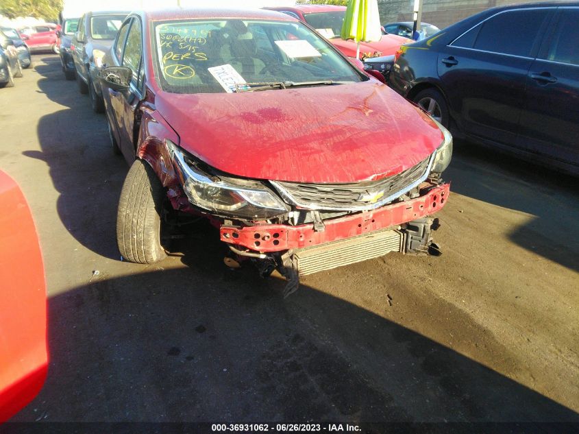 2017 CHEVROLET CRUZE LT - 3G1BE5SMXHS549628