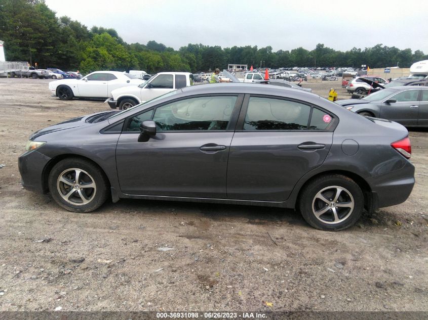 2015 HONDA CIVIC SEDAN SE - 19XFB2F72FE096895