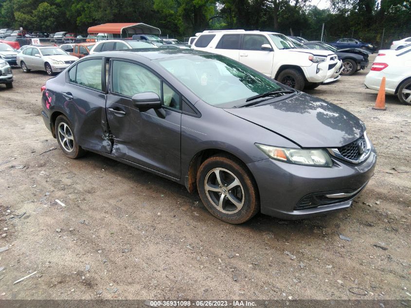 2015 HONDA CIVIC SEDAN SE - 19XFB2F72FE096895