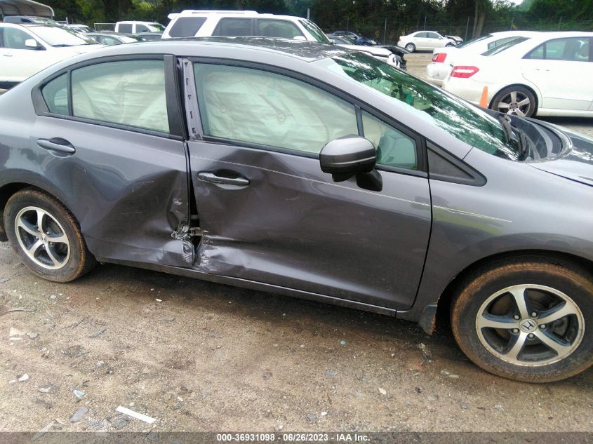 2015 HONDA CIVIC SEDAN SE - 19XFB2F72FE096895