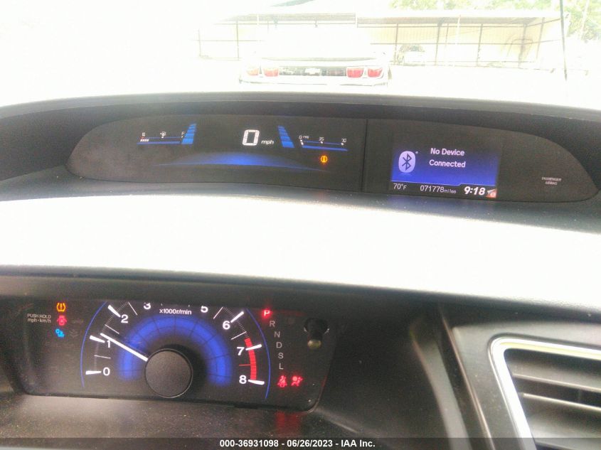 2015 HONDA CIVIC SEDAN SE - 19XFB2F72FE096895