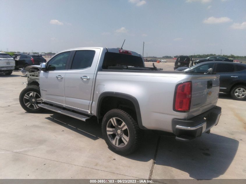 2015 CHEVROLET COLORADO 2WD LT - 1GCGSBE3XF1221955