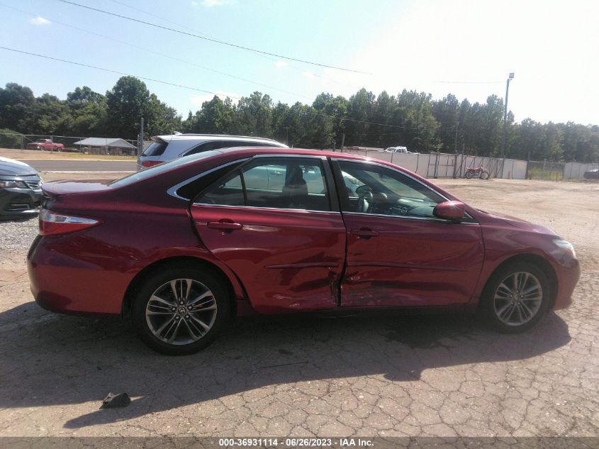 2017 TOYOTA CAMRY XLE/SE/LE/XSE - 4T1BF1FK3HU815024