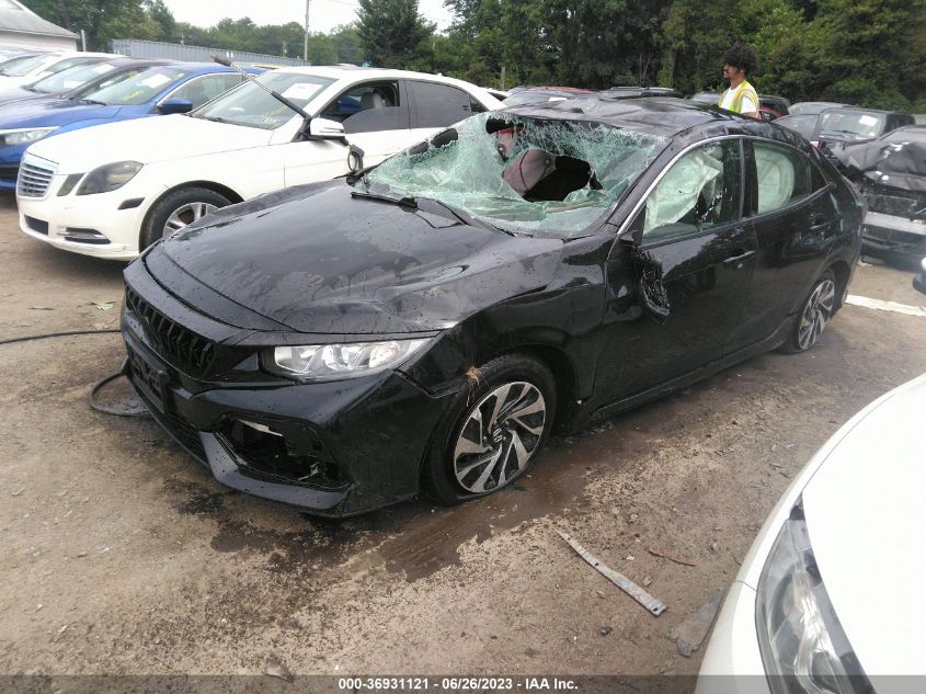 2018 HONDA CIVIC HATCHBACK LX - SHHFK7H28JU430721