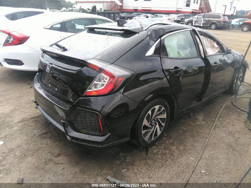2018 HONDA CIVIC HATCHBACK LX - SHHFK7H28JU430721