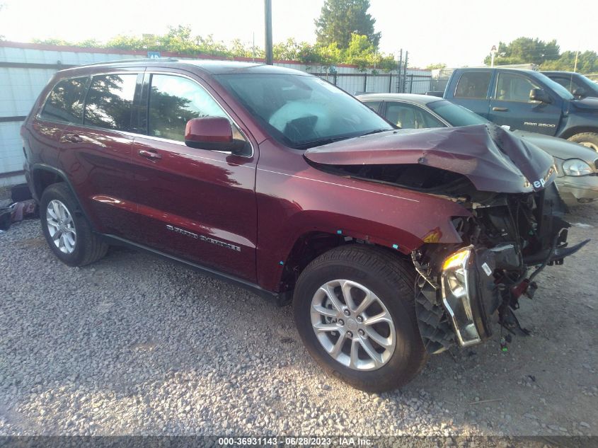 2022 JEEP GRAND CHEROKEE WK LAREDO E - 1C4RJEAG9NC127462