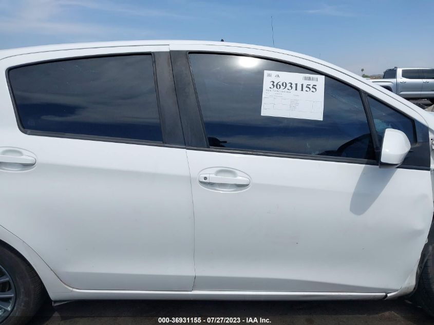 2015 TOYOTA YARIS L/SE/LE - VNKKTUD38FA027694