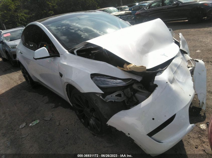 5YJYGDEF9LF025486 TESLA MODEL Y LONG RANGE/PERFORMANCE 2020