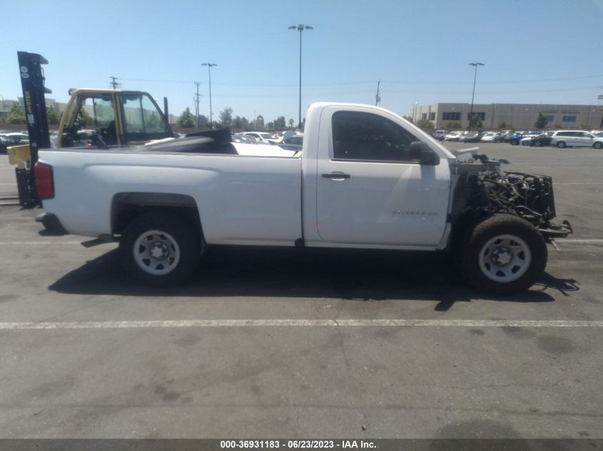 2016 CHEVROLET SILVERADO 1500 WORK TRUCK - 1GCNCNECXGZ109312