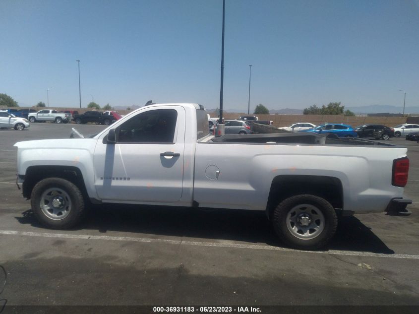 2016 CHEVROLET SILVERADO 1500 WORK TRUCK - 1GCNCNECXGZ109312