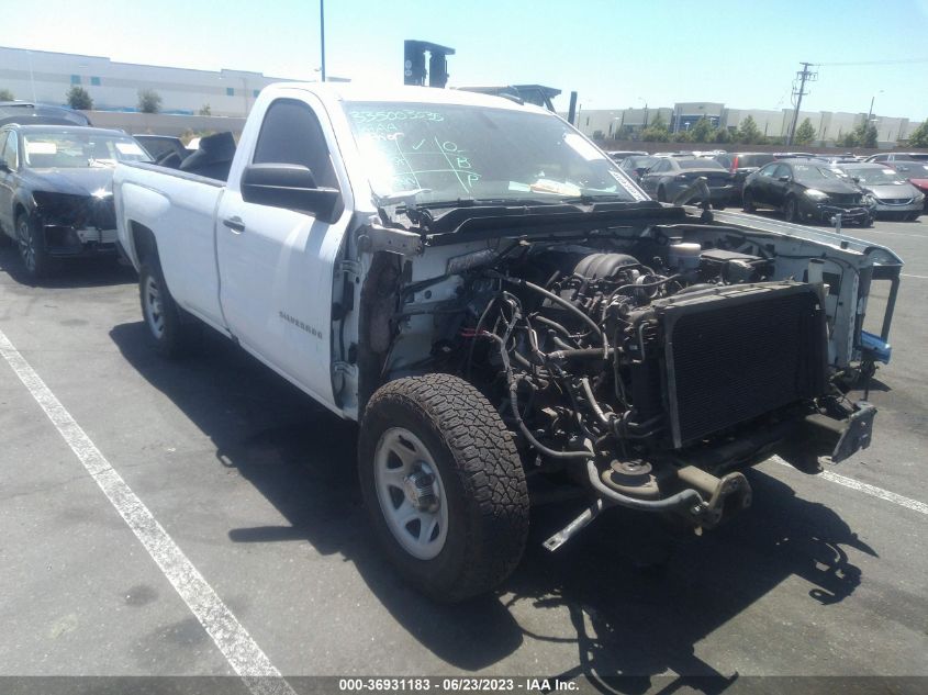 2016 CHEVROLET SILVERADO 1500 WORK TRUCK - 1GCNCNECXGZ109312