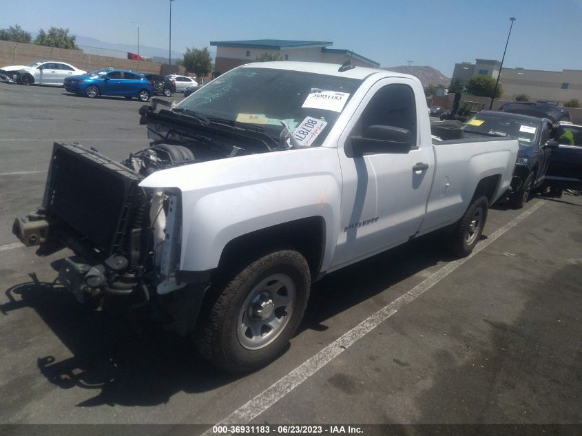 2016 CHEVROLET SILVERADO 1500 WORK TRUCK - 1GCNCNECXGZ109312