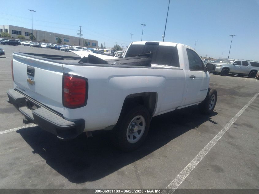 2016 CHEVROLET SILVERADO 1500 WORK TRUCK - 1GCNCNECXGZ109312