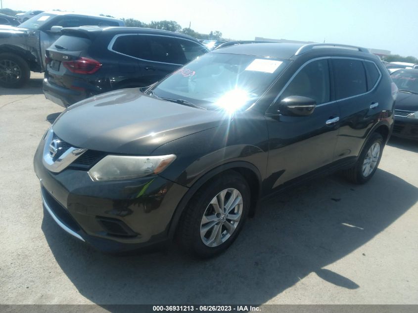2014 NISSAN ROGUE SV - 5N1AT2MT2EC772240
